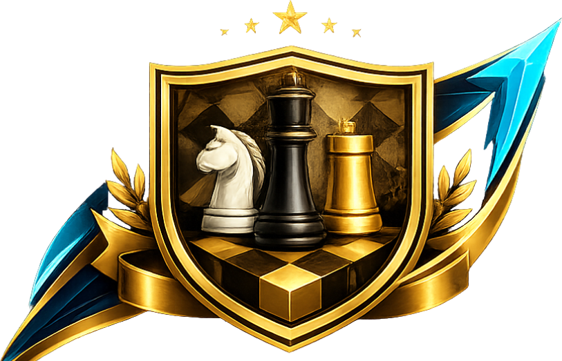 Sixty-four Square Chess Academy crest
